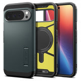 Spigen Google Pixel 10 Pro XL Cover Tough Armor MagFit Abyss Green
