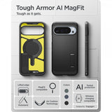 Spigen Google Pixel 10 Pro XL Cover Tough Armor MagFit Sort