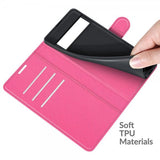 Google Pixel 6 Pro Cover Litchi Magenta