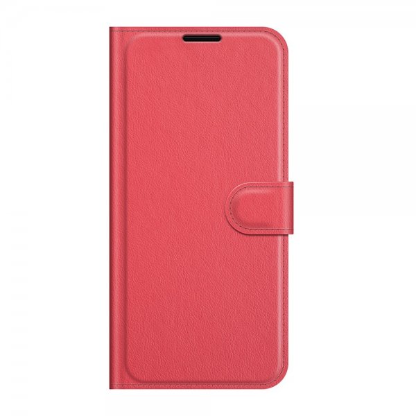 Google Pixel 6 Pro Cover Litchi Rød