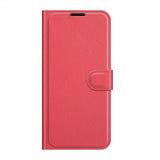 Google Pixel 6 Pro Cover Litchi Rød