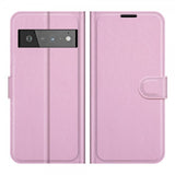 Google Pixel 6 Pro Cover Litchi Pink