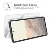 Google Pixel 6 Pro Cover Litchi Hvid