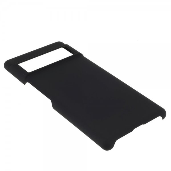 Google Pixel 6 Pro Cover Mat Hård Plast Sort