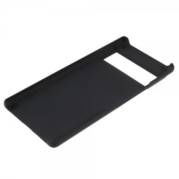 Google Pixel 6 Pro Cover Mat Hård Plast Sort