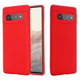 Google Pixel 6 Pro Cover med Rem Silikone Rød