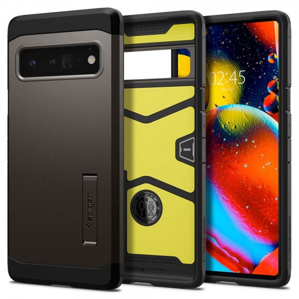 Spigen Google Pixel 6 Pro Cover Tough Armor Gunmetal