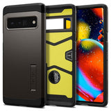 Spigen Google Pixel 6 Pro Cover Tough Armor Gunmetal
