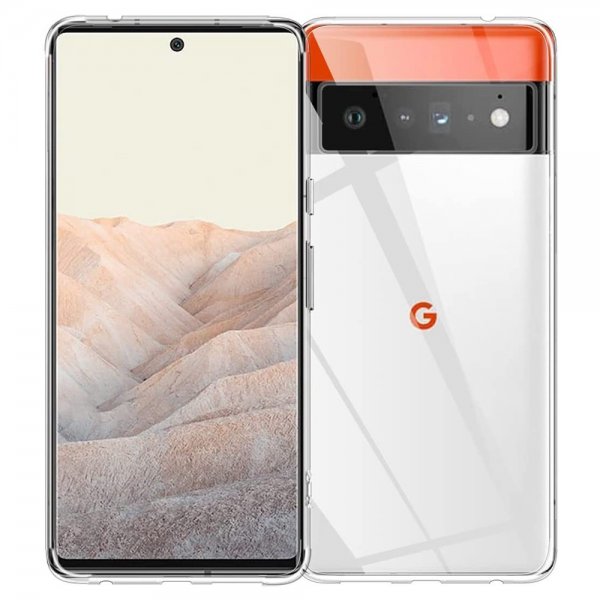 Google Pixel 6 Pro Cover Transparent TPU Klar