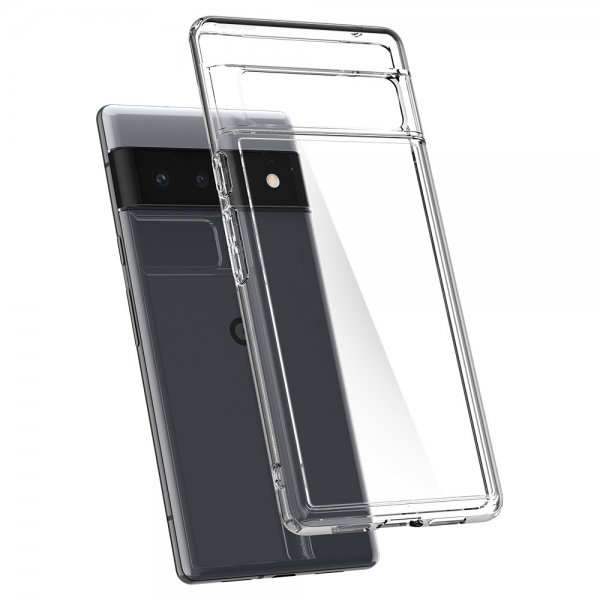 Spigen Google Pixel 6 Pro Cover Ultra Hybrid Krystalklar
