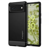Spigen Google Pixel 6 Cover Rugged Armor Matte Black
