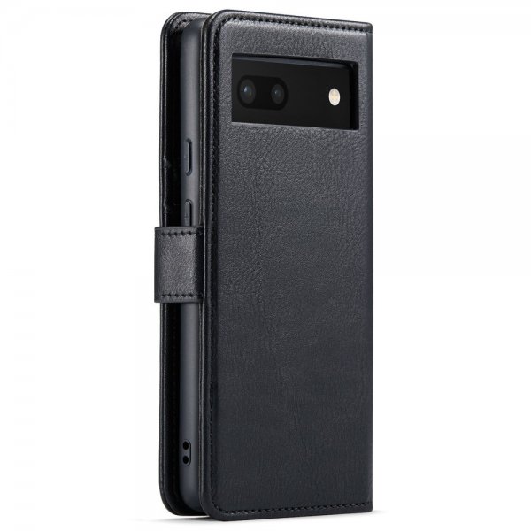 Dg.Ming Google Pixel 6a Etui med Aftageligt Cover Sort