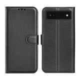 Google Pixel 6a Etui med Stativ Sort