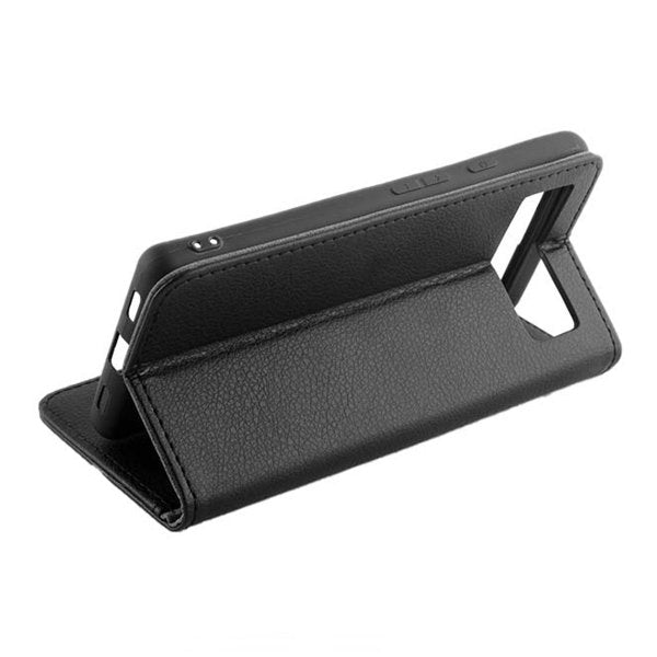Google Pixel 6a Etui med Stativ Sort