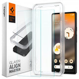 Spigen Google Pixel 6a Skærmbeskyttelse GLAS.tR ALIGNmaster 2-pak