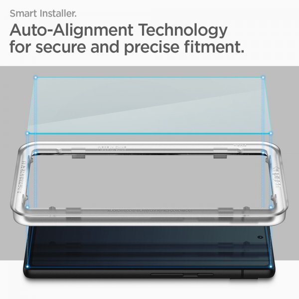 Spigen Google Pixel 6a Skærmbeskyttelse GLAS.tR ALIGNmaster 2-pak