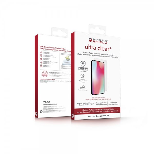 ZAGG InvisibleShield Google Pixel 6a skærmbeskytter Ultra Clear