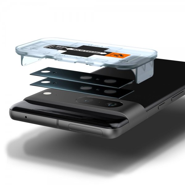 Spigen Google Pixel 7 Kamerabeskyttelse Glas.tR EZ Fit Optik 2-pak