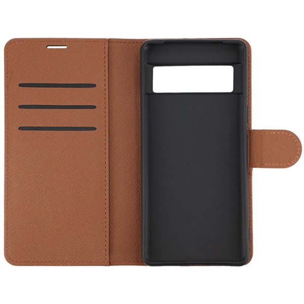 Google Pixel 7 Etui med Stativ Brun