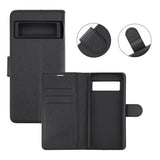 Google Pixel 7 Cover med Stander Sort