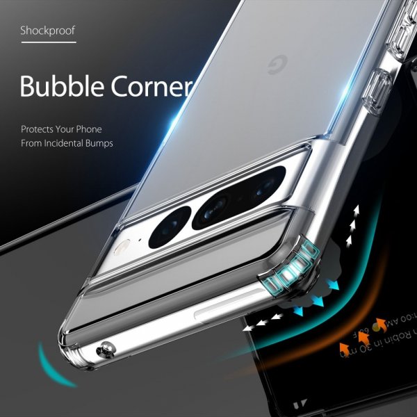 Dux Ducis Google Pixel 7 Pro Cover Clin Series Transparent