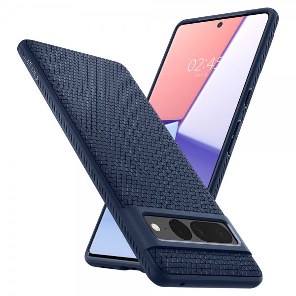 Spigen Google Pixel 7 Pro Cover Liquid Air Navy Blue