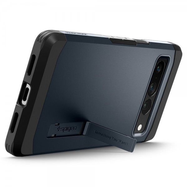 Spigen Google Pixel 7 Pro Cover Tough Armor Metal Slate