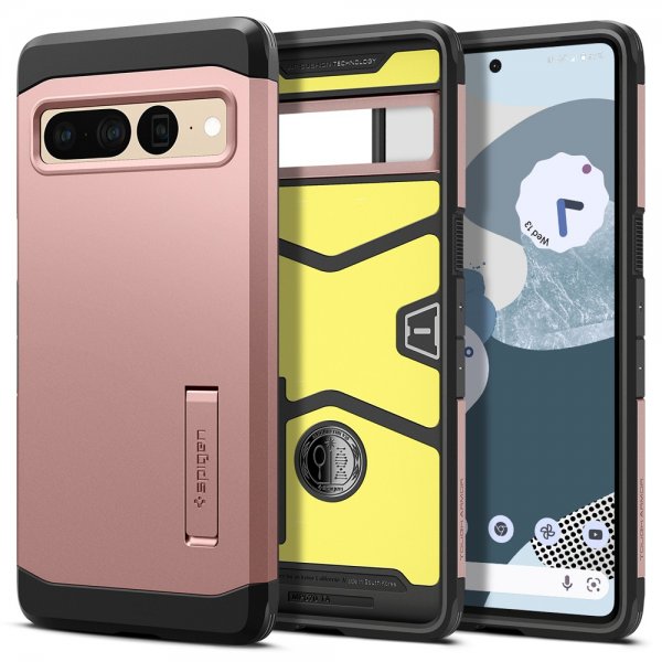 Spigen Google Pixel 7 Pro Cover Tough Armor Rosaguld