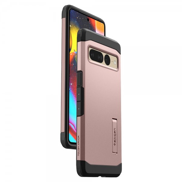 Spigen Google Pixel 7 Pro Cover Tough Armor Rosaguld