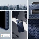 Spigen Google Pixel 7 Cover Liquid Air Navy Blue