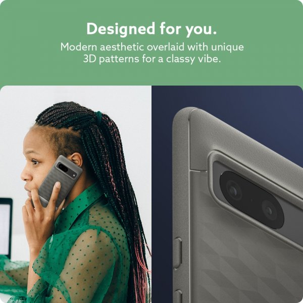 Caseology Google Pixel 7 Cover Parallax Ash Gray