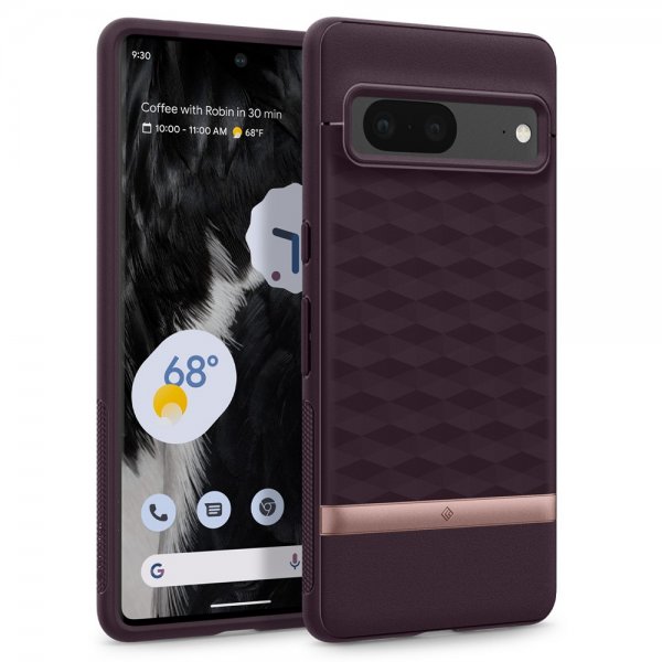 Caseology Google Pixel 7 Cover Parallax Burgundy