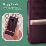 Caseology Google Pixel 7 Cover Parallax Burgundy