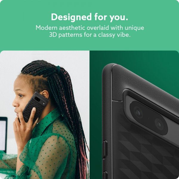 Caseology Google Pixel 7 Cover Parallax Matte Black