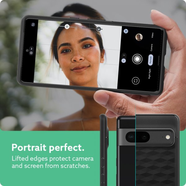 Caseology Google Pixel 7 Cover Parallax Matte Black