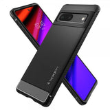 Spigen Google Pixel 7 Cover Rugged Armor Matte Black