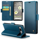 CaseMe Google Pixel 7a Cover 023 Series Blå