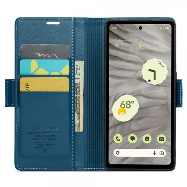 CaseMe Google Pixel 7a Cover 023 Series Blå