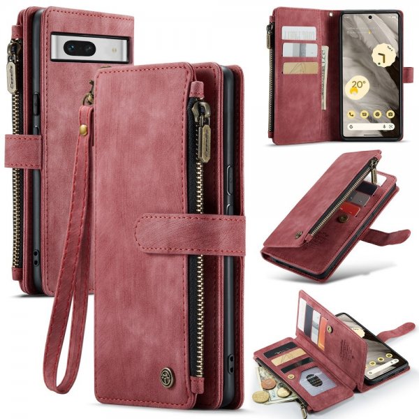 CaseMe Google Pixel 7a Cover C30 Series Rød