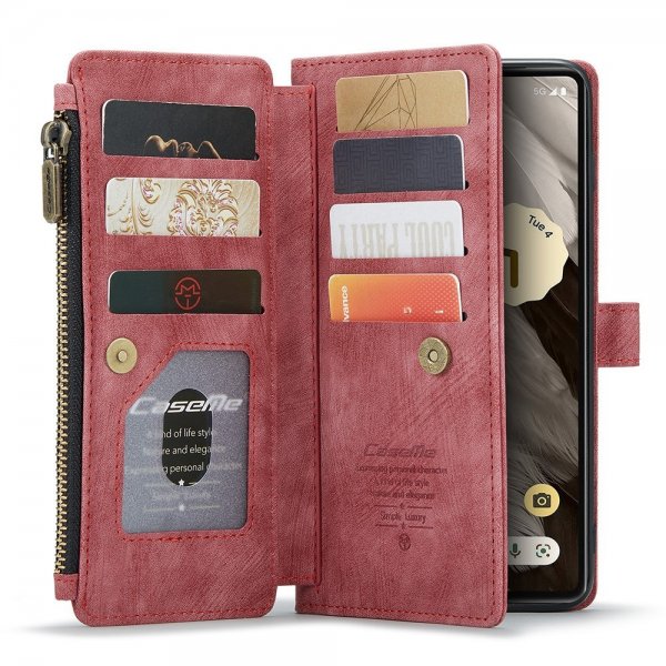CaseMe Google Pixel 7a Cover C30 Series Rød
