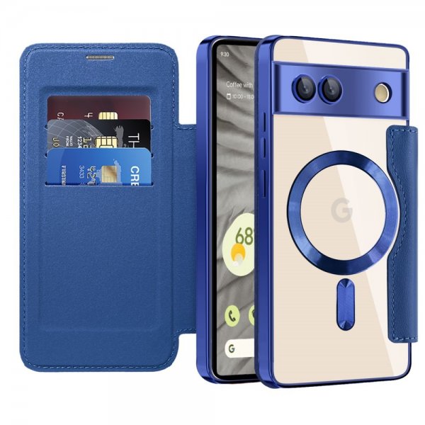 Google Pixel 7a Cover MagSafe Blå