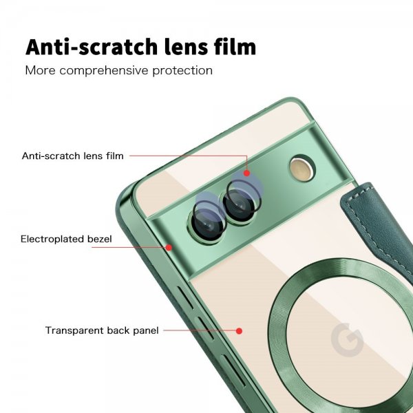 Google Pixel 7a Cover MagSafe Grøn