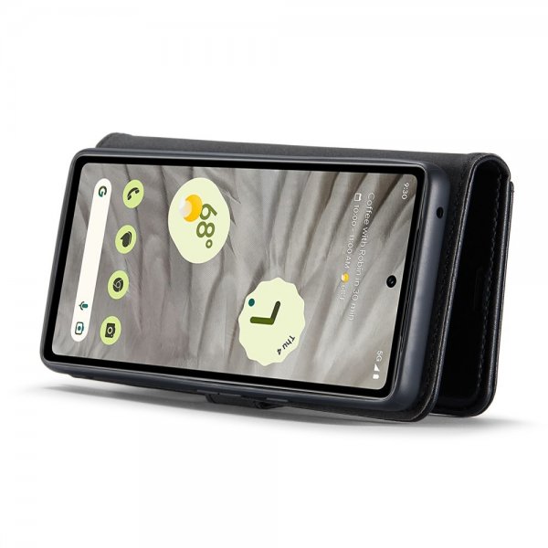 Dg.Ming Google Pixel 7a Cover med Aftageligt Cover Sort