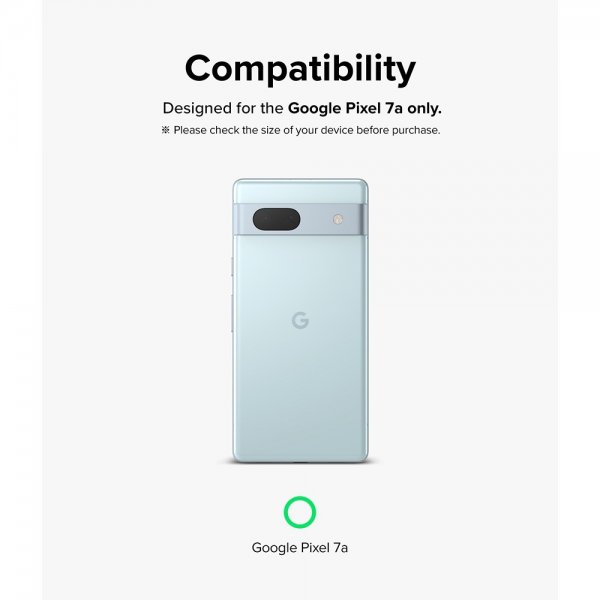 Ringke Google Pixel 7a Kamerabeskytter Camera Protector Glass 3-pak