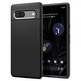 Spigen Google Pixel 7a Cover Liquid Air Matt Sort