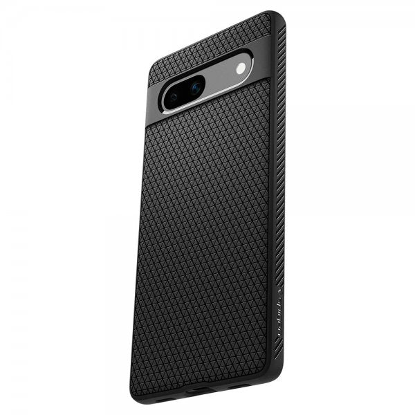 Spigen Google Pixel 7a Cover Liquid Air Matt Sort