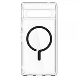 Spigen Google Pixel 7a Cover Ultra Hybrid OneTap Metal Ring MagFit Sort