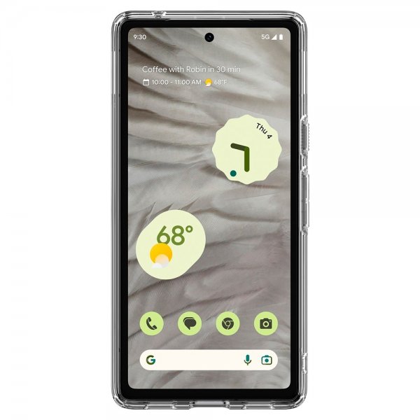 Spigen Google Pixel 7a Cover Ultra Hybrid OneTap Metal Ring MagFit Sort