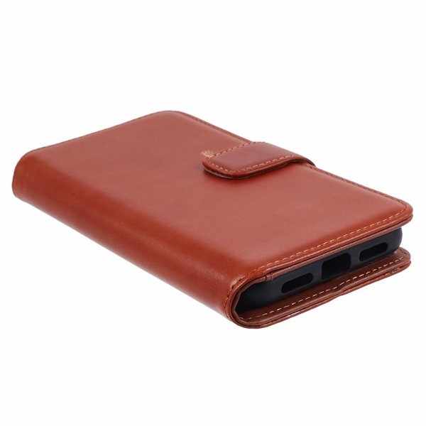 Nordic Covers Google Pixel 8 Etui Essential Læder Maple Brown
