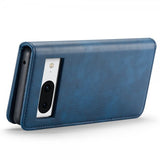 Dg.Ming Google Pixel 8 Etui med Aftageligt Cover Blå